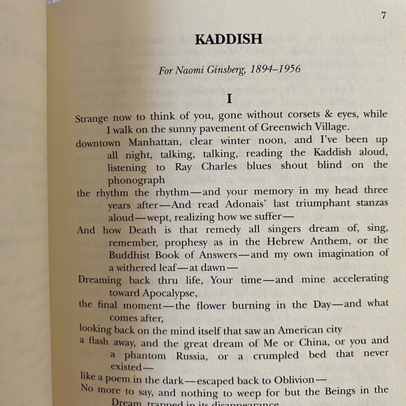 "Kaddish" poetry book by Allen Ginsberg - Picture 5 of 5